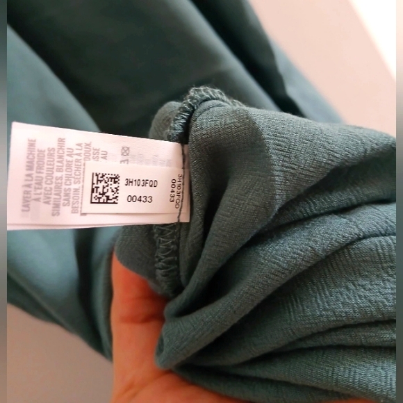 NWT Aerie Dress Gauzy Midi Strappy Side Slits Size M - Picture 8 of 8